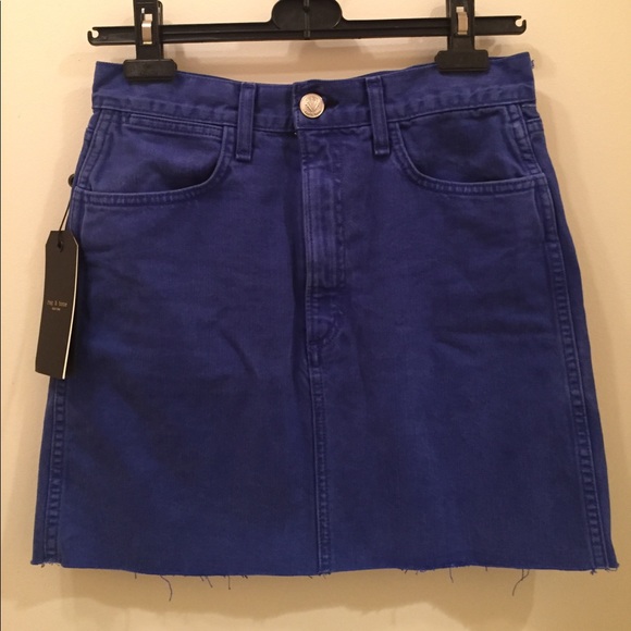Rag & bone denim skirt - Picture 3 of 7